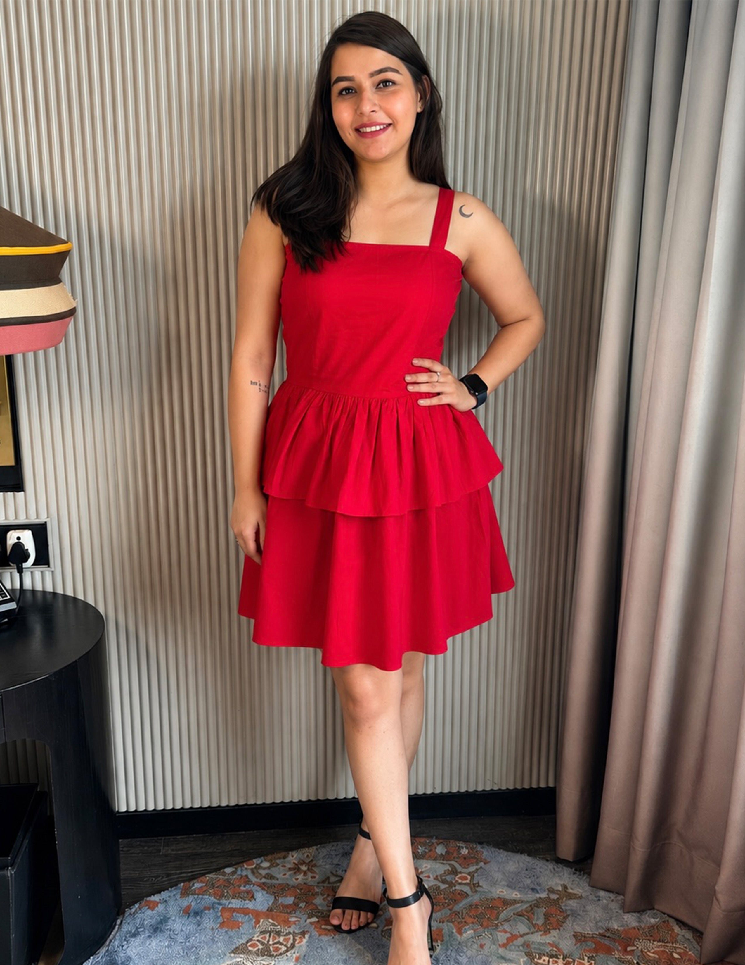 Scarlet Bloom Dress